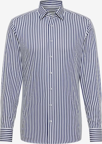 ETERNA Zakelijk overhemd in Blauw: voorkant