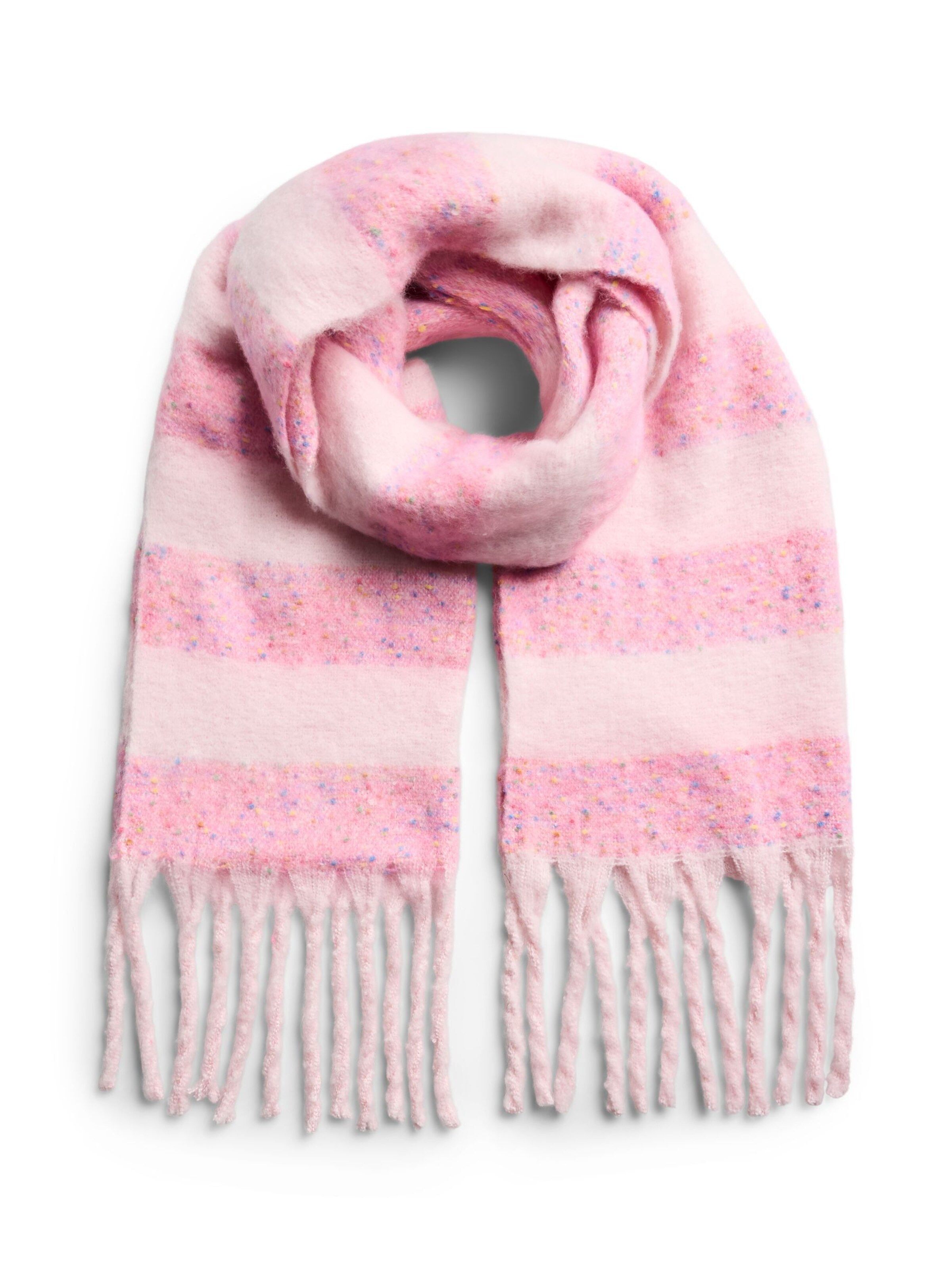 Sciarpa 'PCALOISE' di PIECES in rosa: frontale