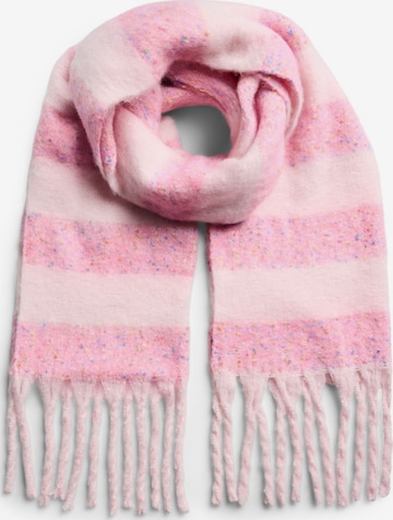 PIECES - Chal 'PCALOISE' en rosa: frente