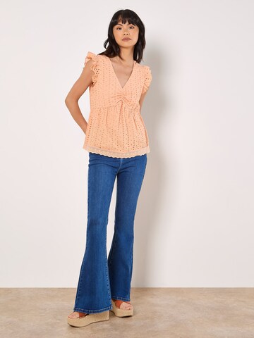 Chemisier ' ' Apricot en orange