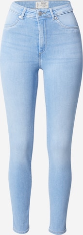 Jeans de la Tally Weijl pe albastru: față