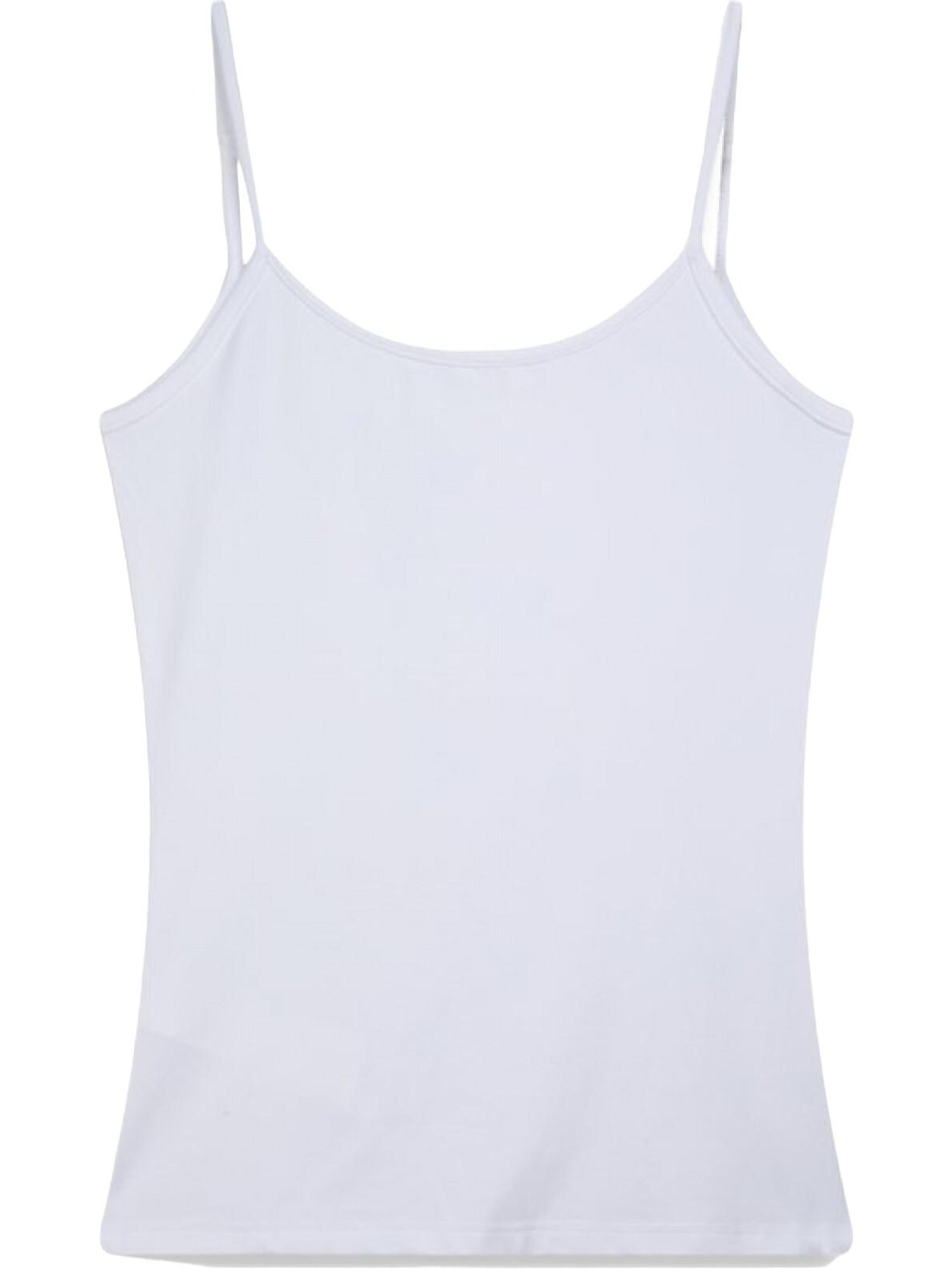 LTB Jeans - Top 'LTB Jeans Damen-Tanktop mit dünnen Trägern' en blanco: frente