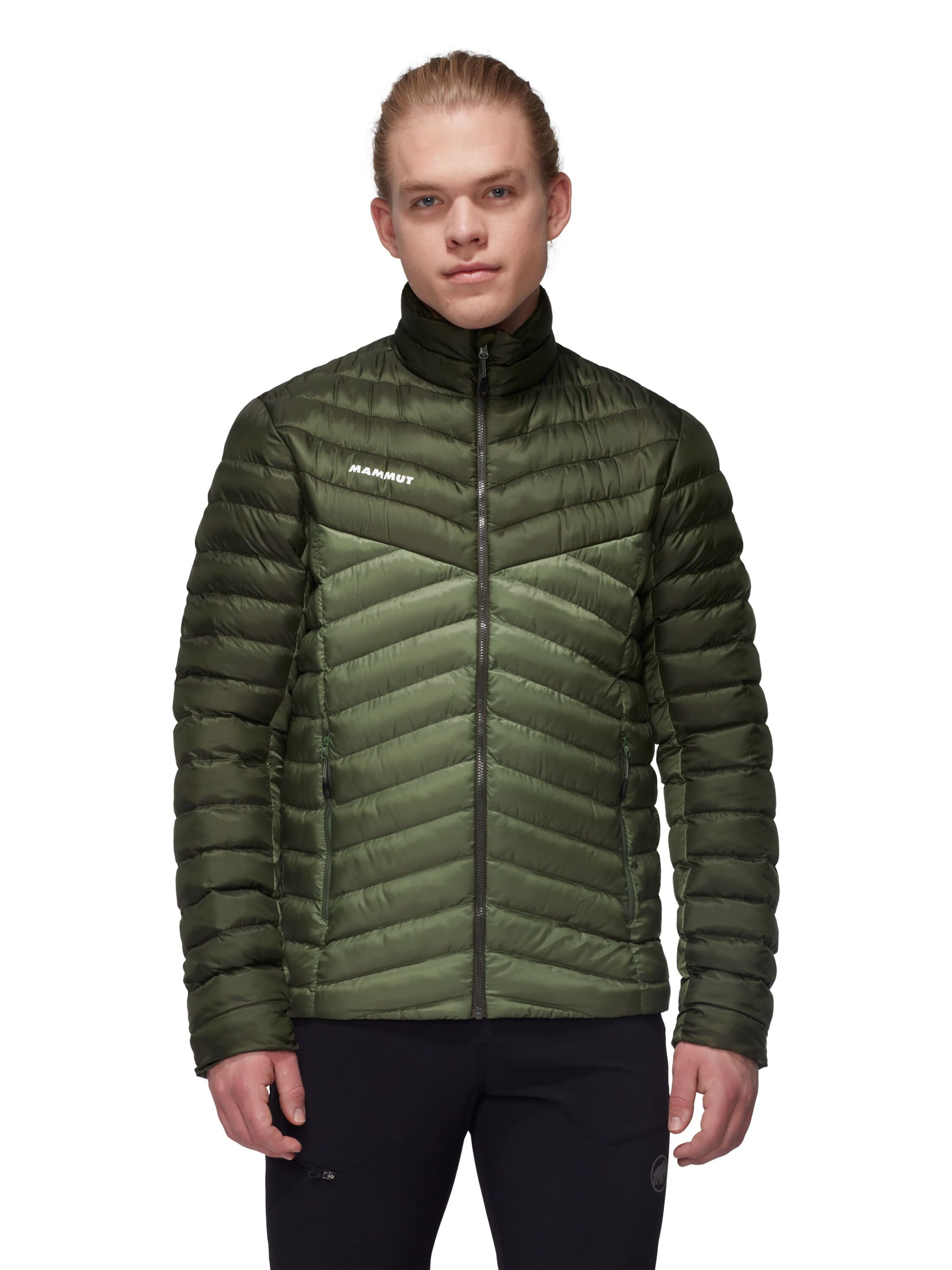 MAMMUT Outdoor jacket in Green: front