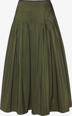 TATUUMSuknja 'PLISKA' - zelena boja: prednji dio