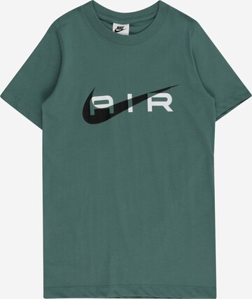 Nike Sportswear Shirts 'AIR' i grøn: forside