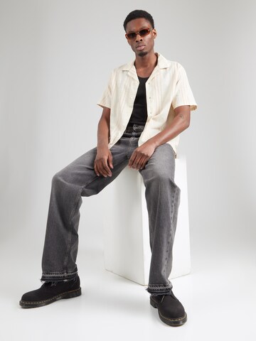 Abercrombie & Fitch - Ajuste regular Camisa en beige