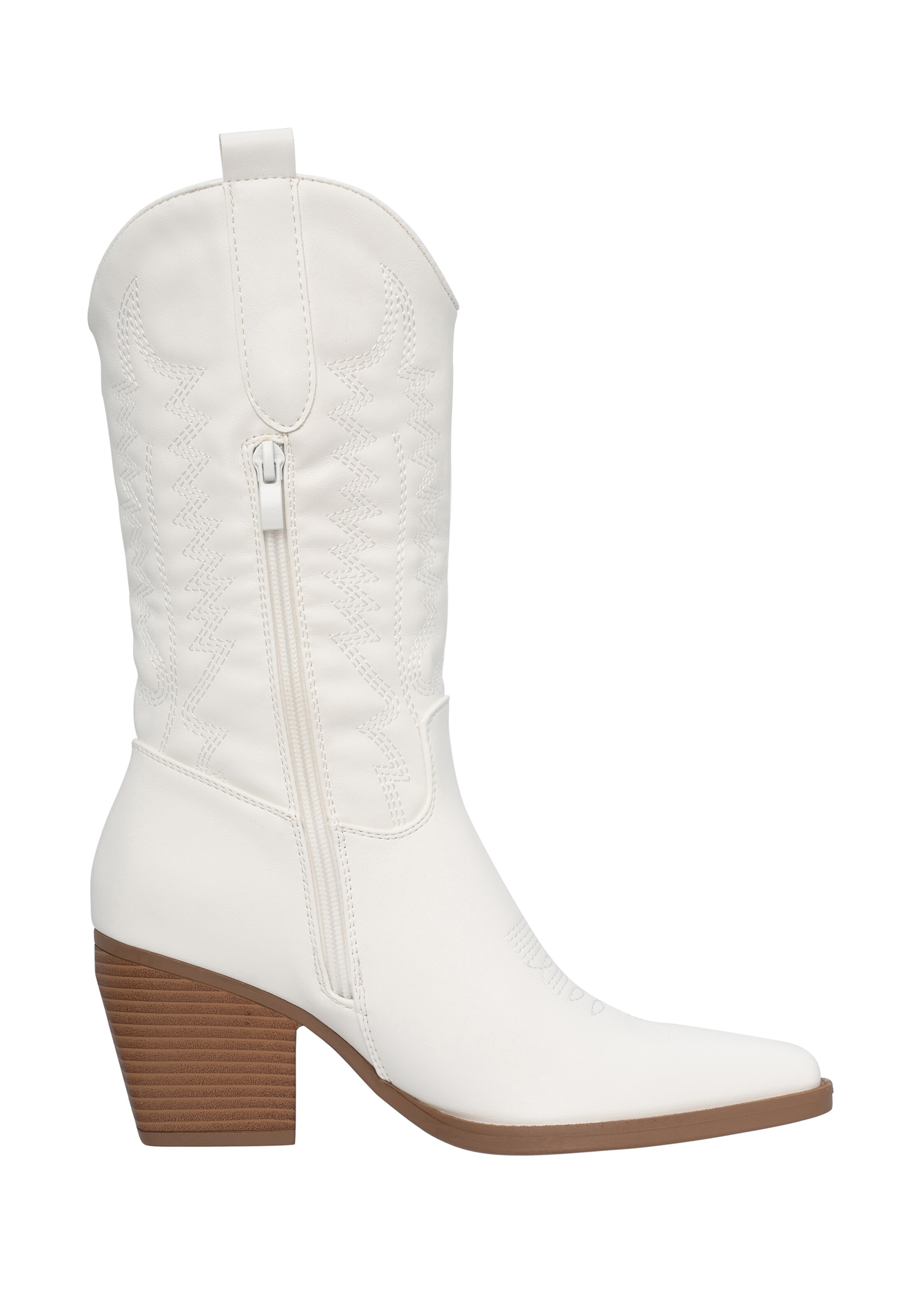 Stivale da cowboy di Elara in bianco