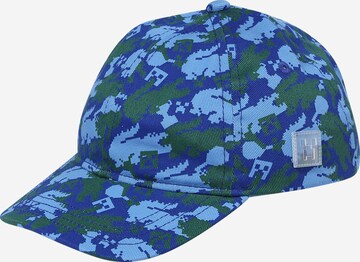 Bonnet LACOSTE en bleu : devant