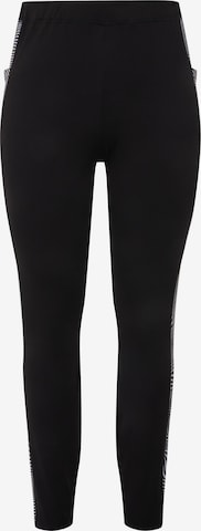 Ulla Popken Slim fit Pants in Black: front