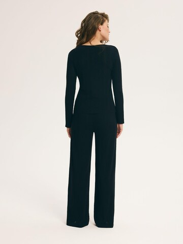 ESOTIQ Pajama 'Poet' in Black