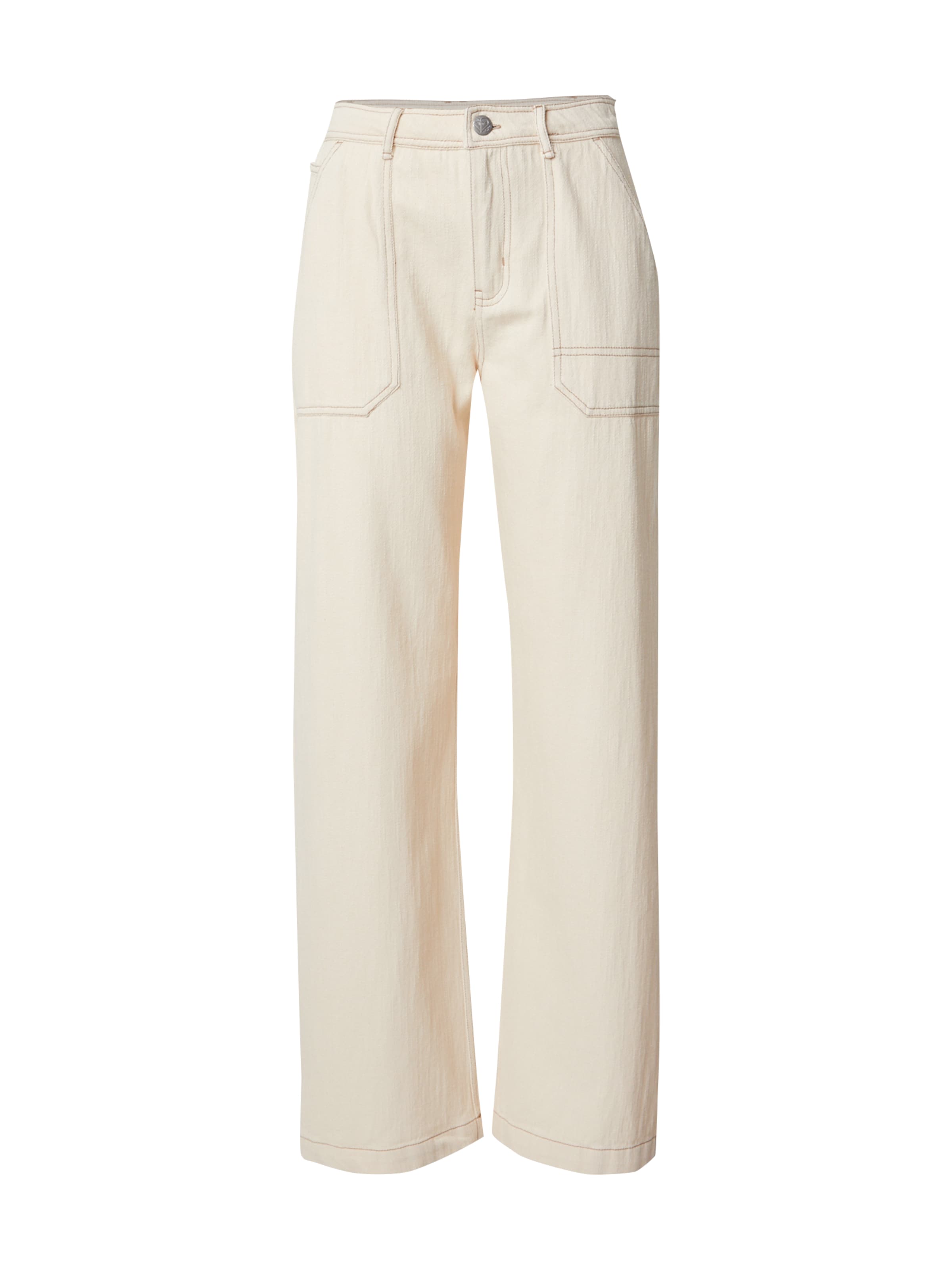 ROXY Loosefit Sportovní kalhoty 'VIBRANT AIR' – béžová: přední strana