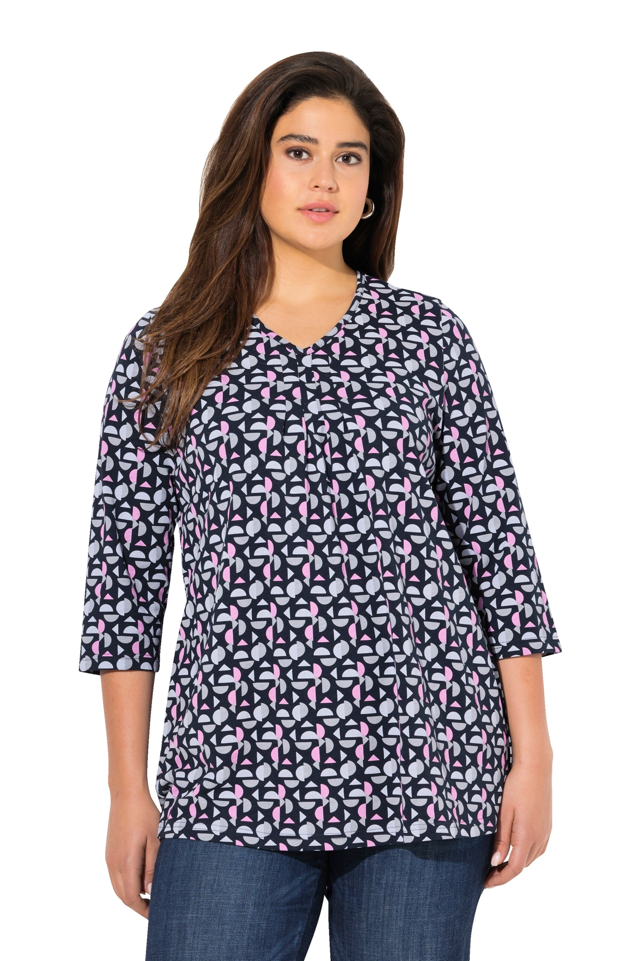 Ulla Popken Shirt in Blue: front