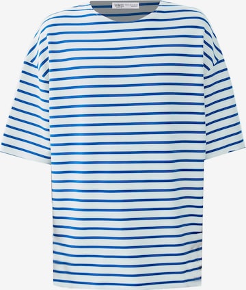T-Shirt VAMOS CLO en bleu : devant