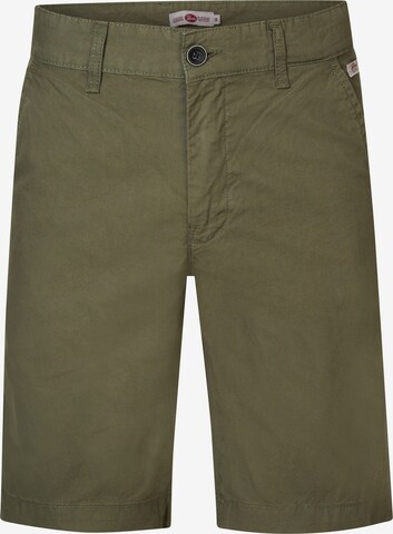 Petrol Industries Regular Chino Pants 'Ukiah' in Green: front