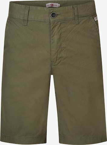 Petrol Industries Regular Chino Pants 'Ukiah' in Green: front