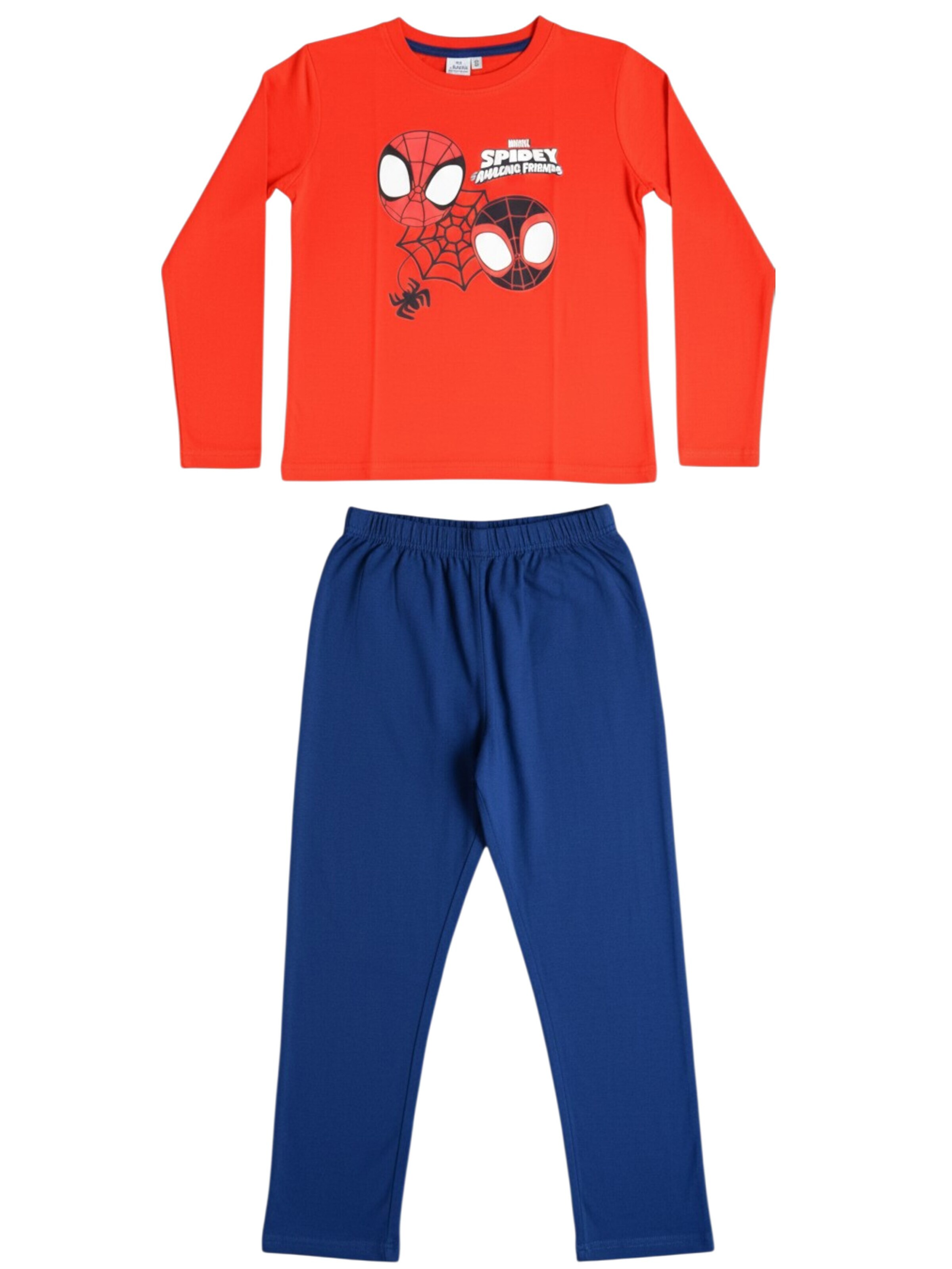 SPIDERMAN Pajamas 'Marvel Spidey und seine Super-Freunde' in Mixed colours: front