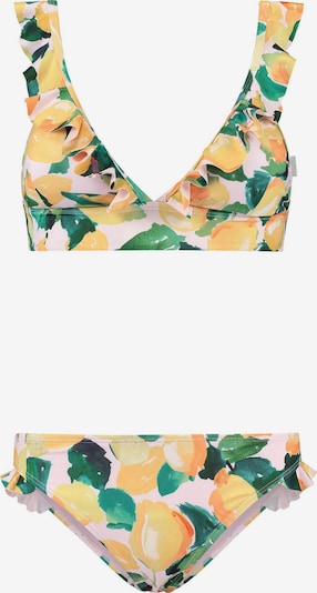 Bikinis 'BOBBY' iš Shiwi, spalva – geltona / tamsiai žalia / balta, Prekių apžvalga