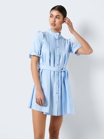 Noisy may Shirt Dress 'Frig' in Blue: front