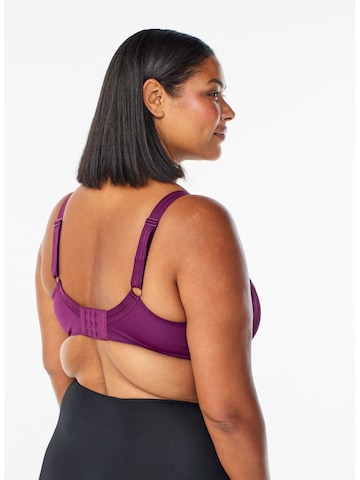 Invisible Soutien-gorge 'Lbeth' Devoted by Zizzi en violet