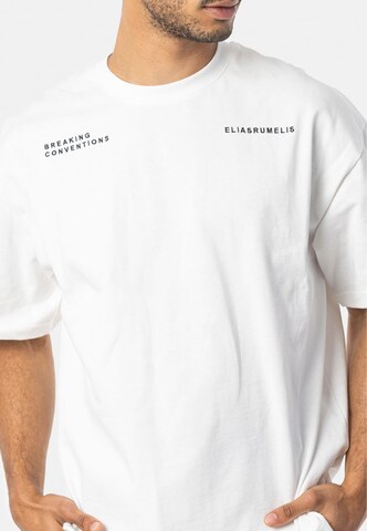 Maglietta 'Tucker' di Elias Rumelis in bianco