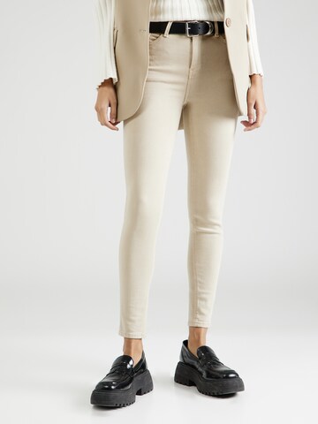 Springfield Skinny Jeans '4.T.SARGA' in Beige: front