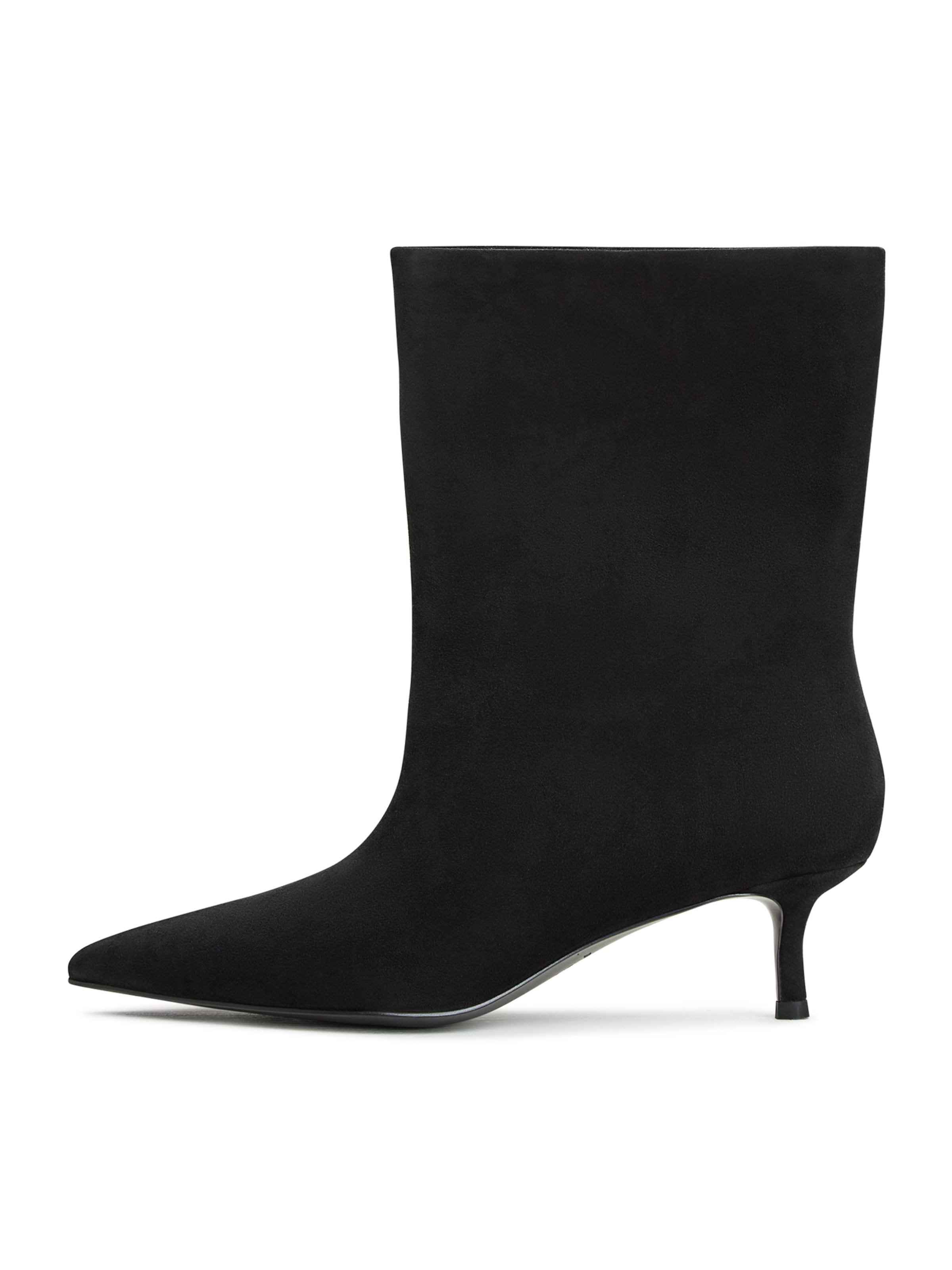 CESARE GASPARI Stiefelette in Schwarz