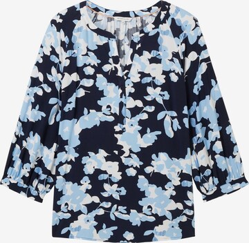 Tom Tailor Women + Blouse in Blauw: voorkant