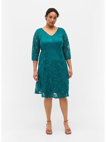 Zizzi Dress 'EBONNIE' in Green