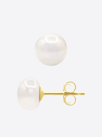 Boucles d'oreilles 'OPERA' Ateliers Saint Germain en jaune : devant