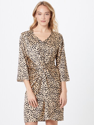 BOSS Casual Dress 'Denot' in Sand / Black, View model