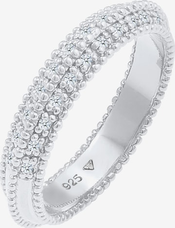 Elli DIAMONDS Ring 'Eternity' in Zilver: voorkant
