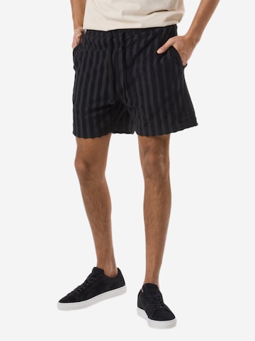 Regular Pantalon 'Resort' Denim Factory en noir : devant