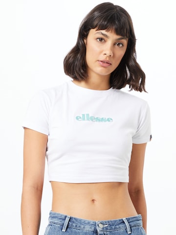 ELLESSE Shirt 'Siderea' in Wit: voorkant