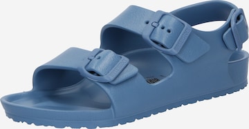 BIRKENSTOCK Open shoes 'Milano' in Blue: front