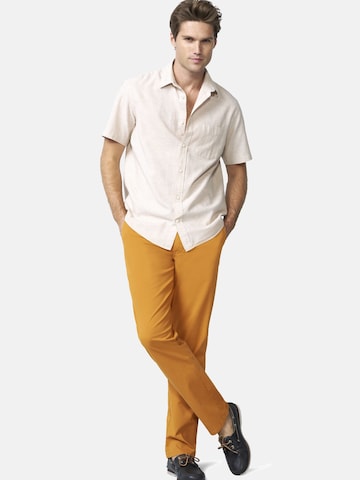 Regular Pantalon chino MEYER en marron