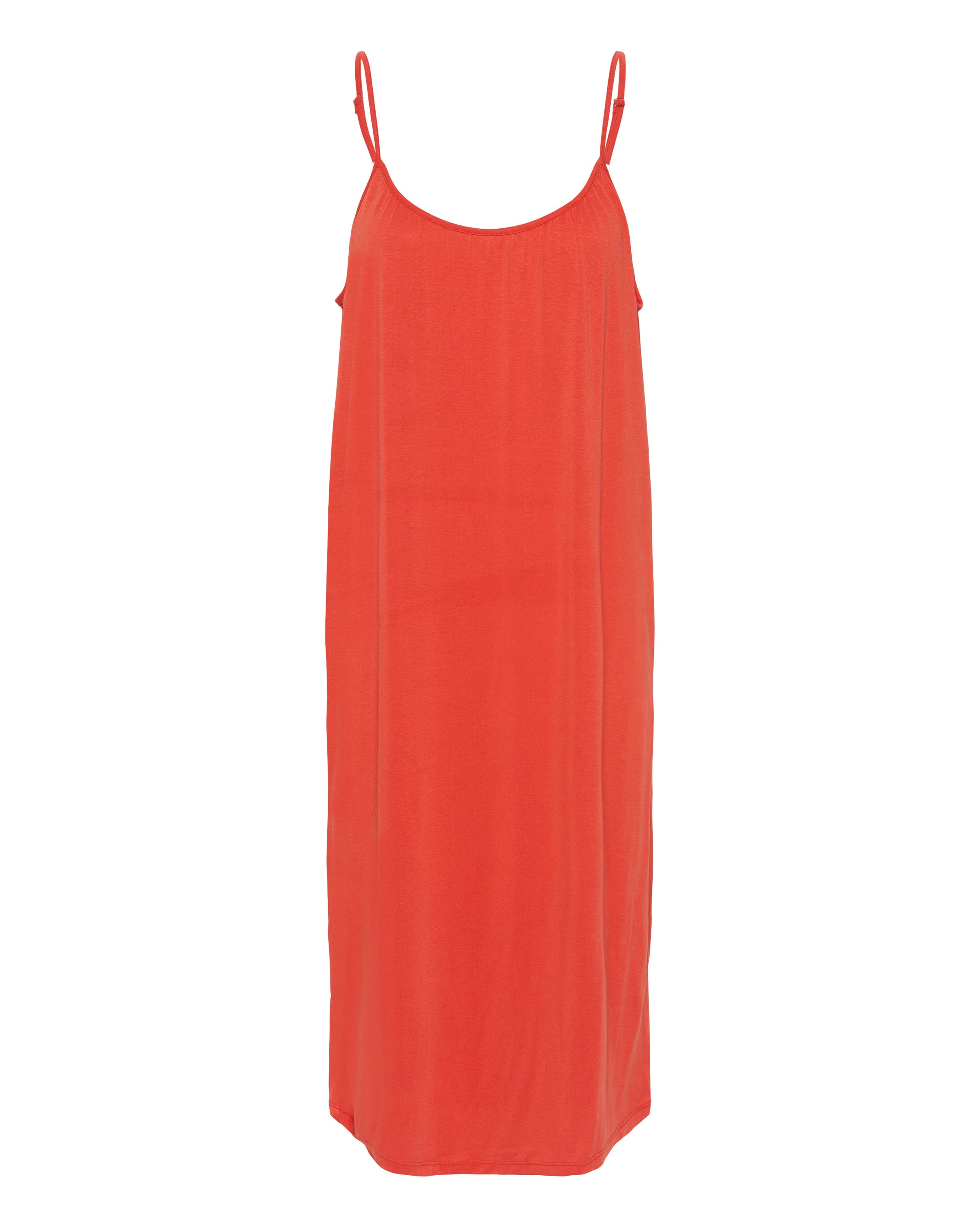 SAINT TROPEZ Jurk 'Abbie' in de kleur Neonoranje, Productweergave