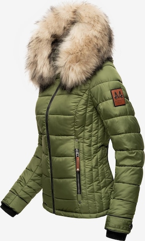 MARIKOO Winter Jacket 'Lerikaa' in Green