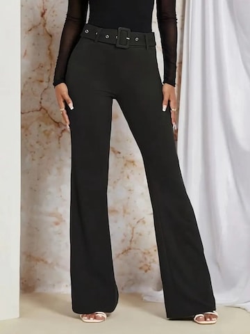JANE's Regular Broek in Zwart: voorkant