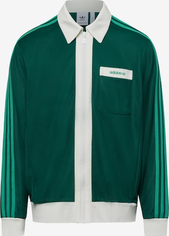 ADIDAS ORIGINALS Between-season jacket 'Track' in Green: front