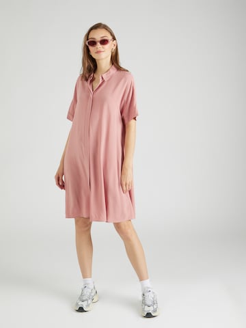 Soft Rebels Košilové šaty 'FREEDOM' – pink: přední strana