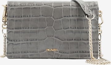 Picard Clutch in Grey: front