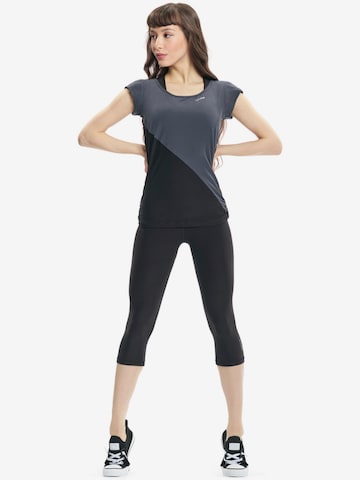 Winshape Skinny Sporthose 'HWL217C' in Schwarz