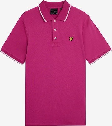 T-Shirt Lyle & Scott en rose : devant