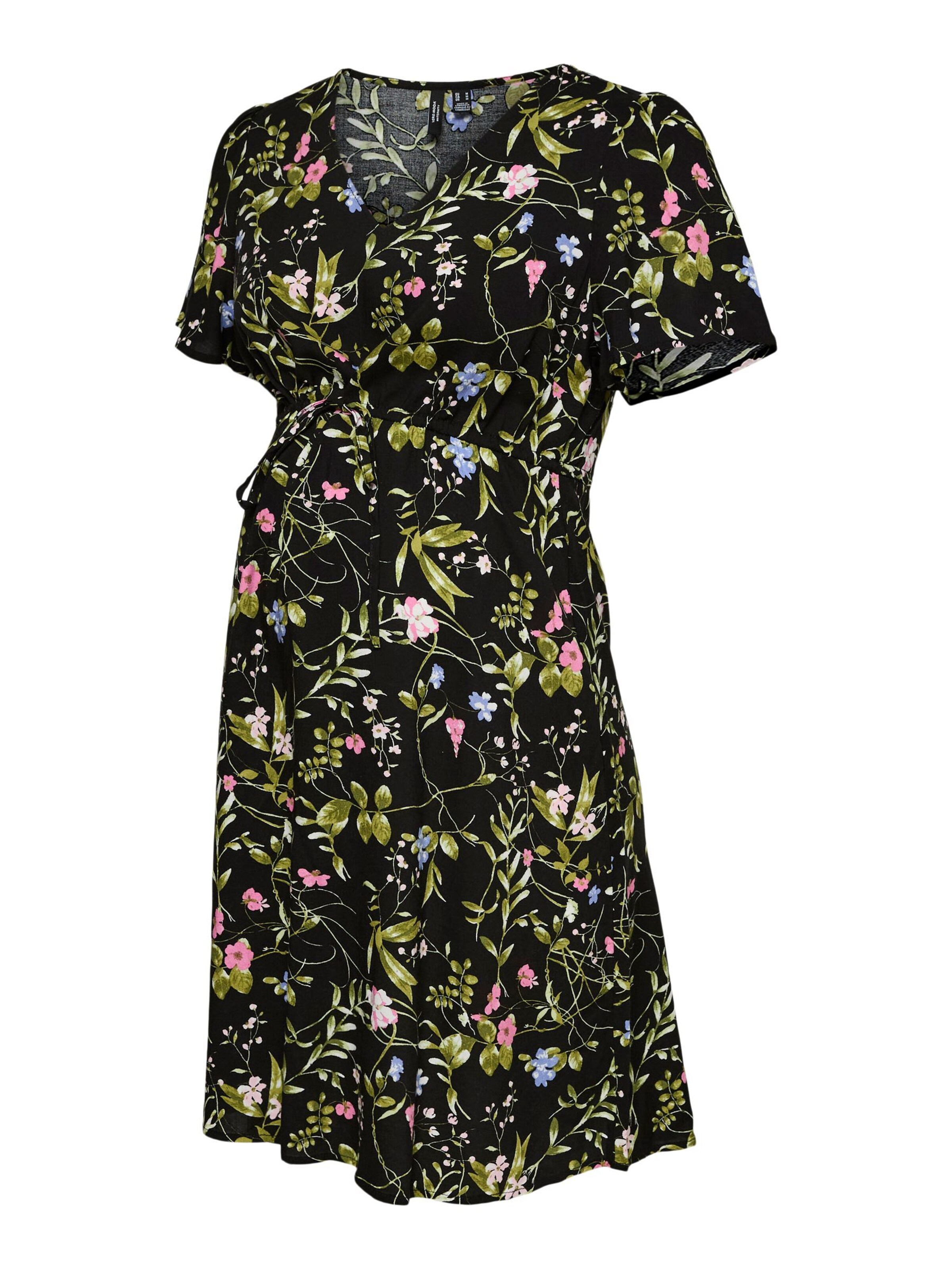 Vero Moda Maternity - Vestido 'VMMeasy' en negro: frente