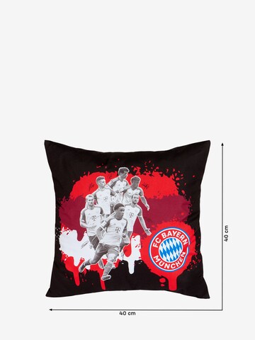 FC BAYERN MÜNCHEN Pillow 'Player FC Bayern München 2023-24' in Black