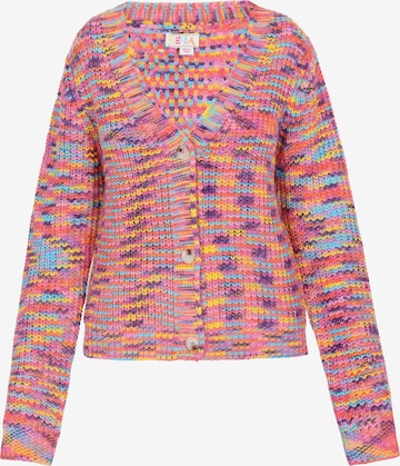 IZIA Gebreid vest in Roze: voorkant