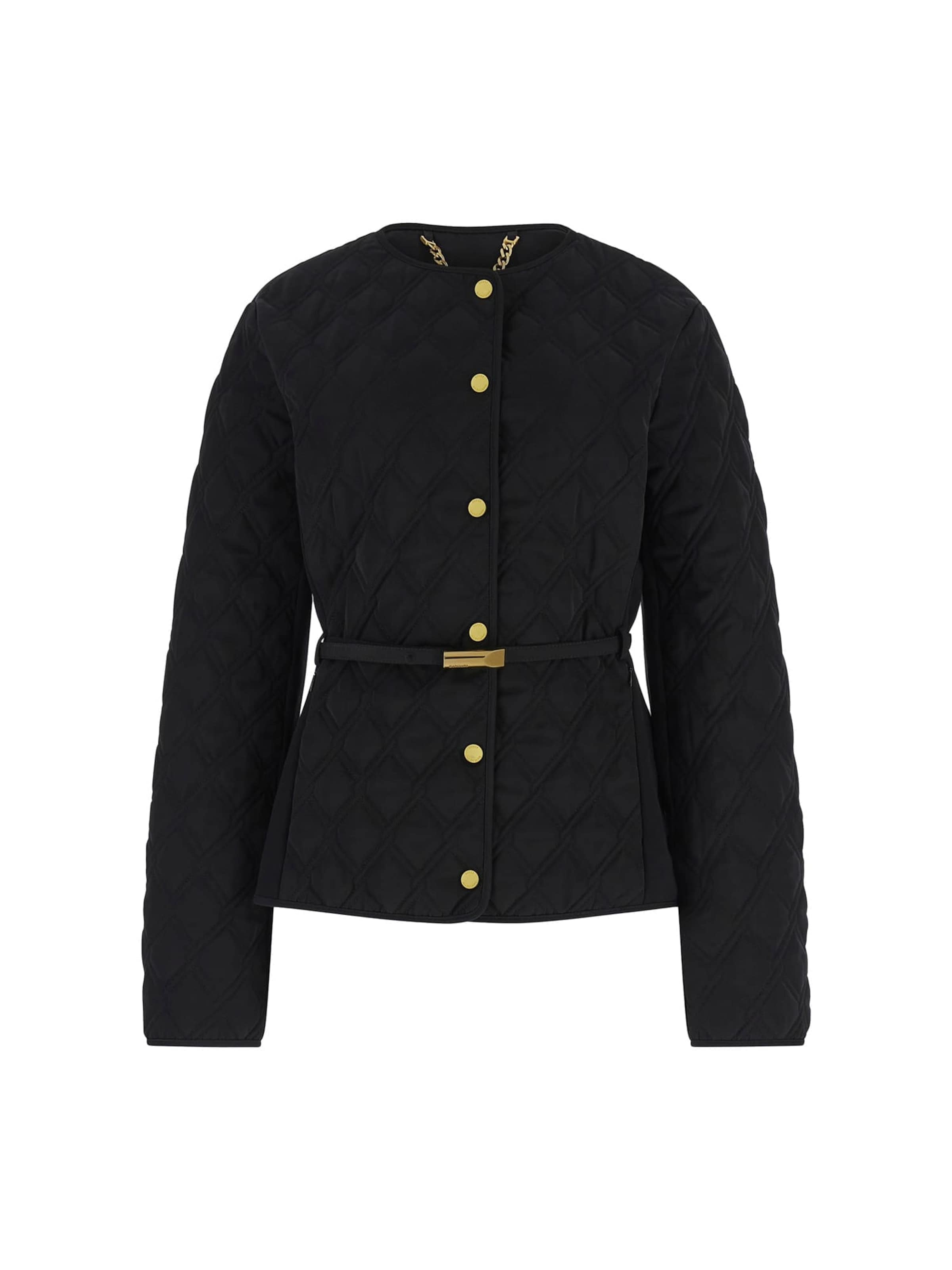 MARCIANO LOS ANGELES Between-Season Jacket in Black: front