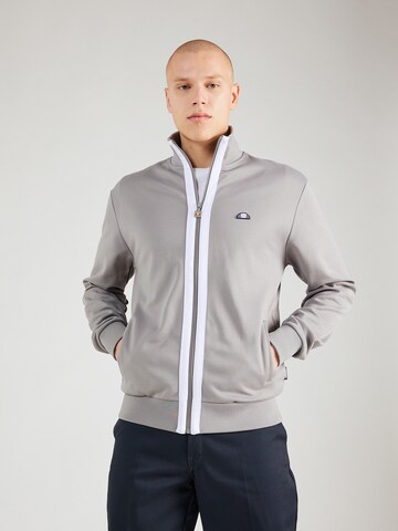 ELLESSE Sweat jacket 'Berlusoni' in Grey: front