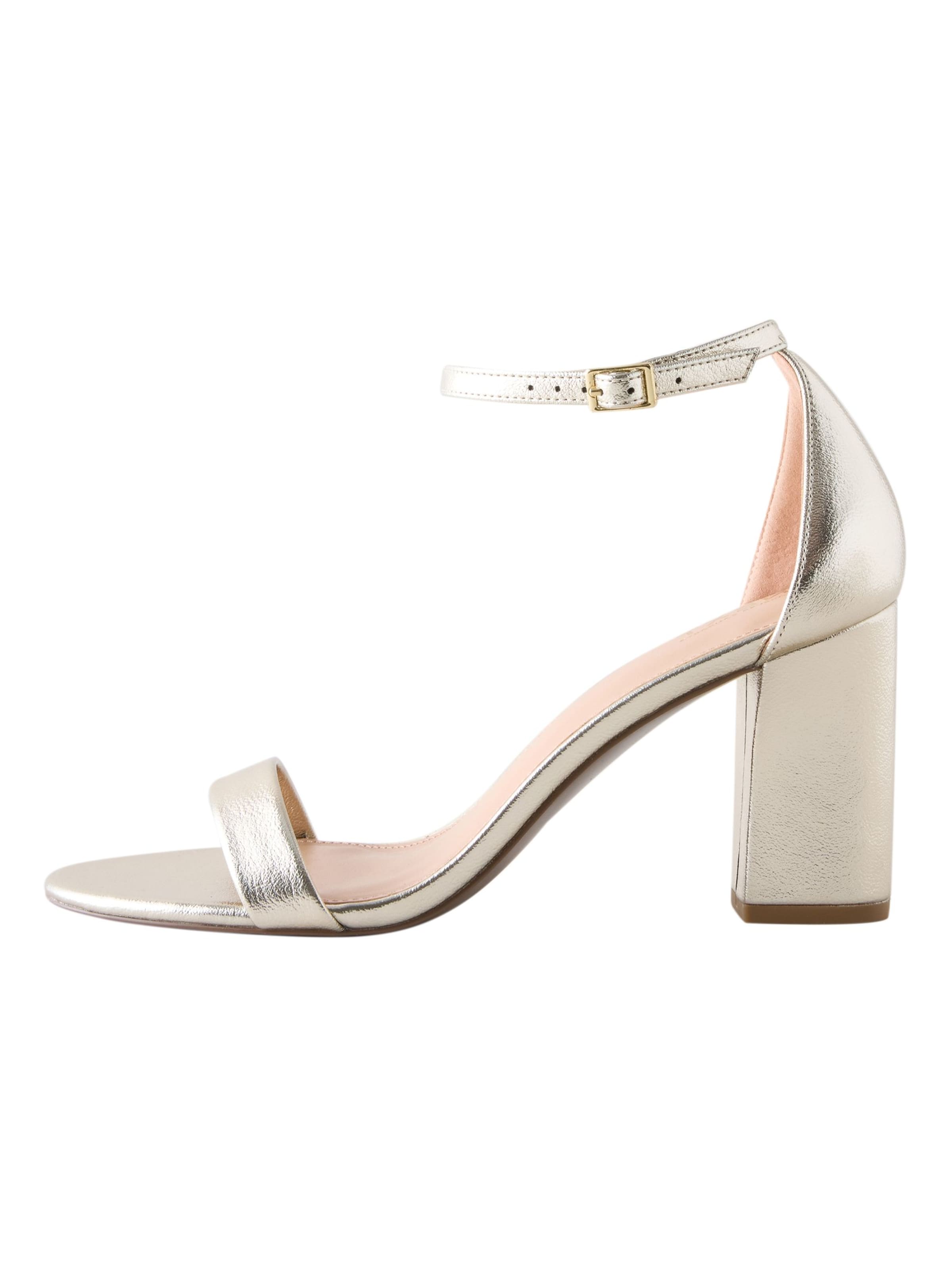 Next Sandalen met riem &#x27;Forever Comfort&#x27; in Goud: voorkant