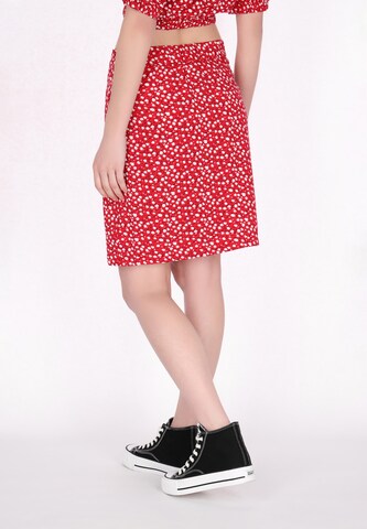 Jupe myMo ROCKS en rouge